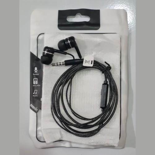 Earphone with Mic Super Bass